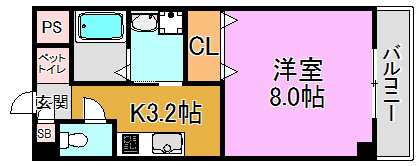 パトラＹ 間取り図