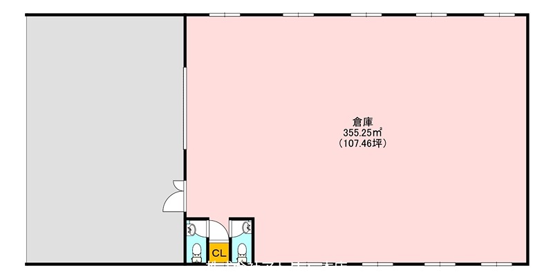 高林倉庫 間取り図
