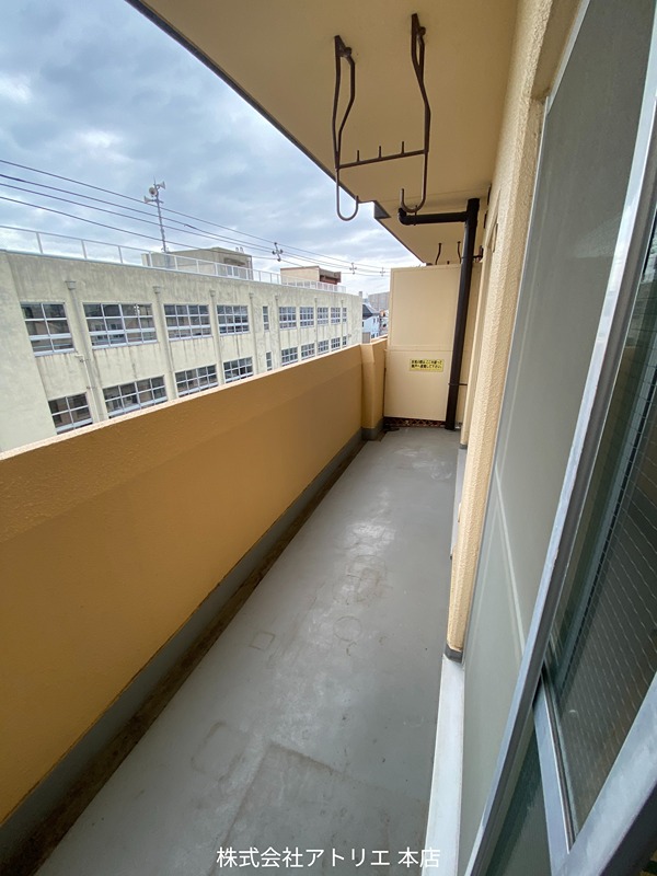 シャトー新喜多 ベランダ