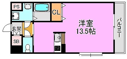ロータリーマンション長田東 間取り図