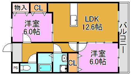 Grand Chariot 間取り図