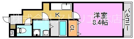 アーク島之内 間取り図