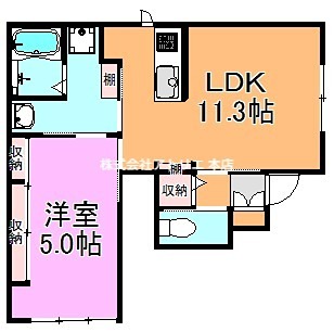 サンルイス高井田 間取り図