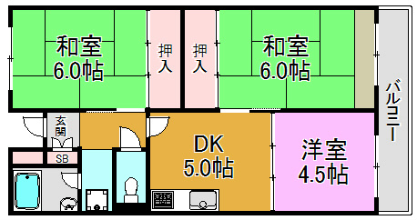 ガーデン・ハウス 間取り図