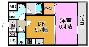 リメーンⅡ 間取り図