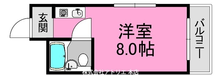 ハイム吉田 間取り図