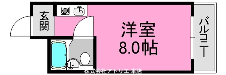 ハイム吉田 間取り図