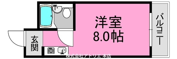 ハイム吉田 間取り図
