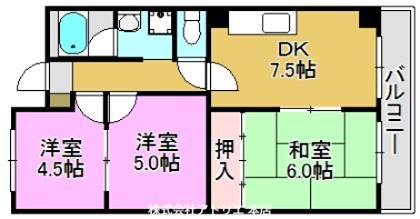 レジデンス清 間取り図