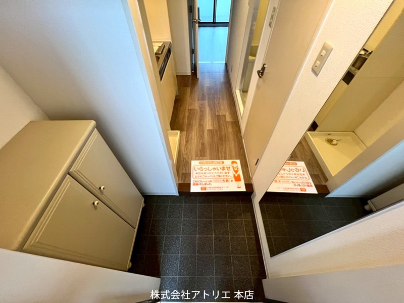 オークハイツ 玄関