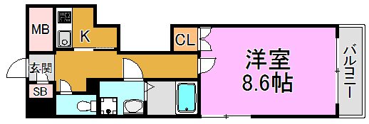 エアリーアベニュー 間取り図