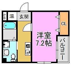 第10美和マンション 間取り図
