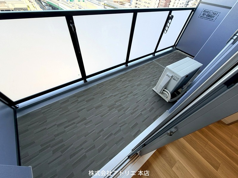 プレサンス長田レジェール ベランダ