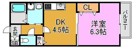 ヴァロンドール中野 間取り図