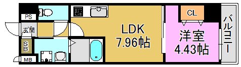 ドムス吉田 間取り図
