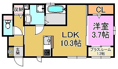 オレンジコート 間取り図