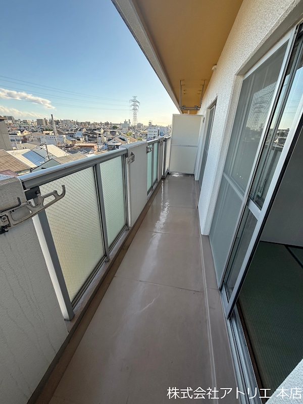 新家グランドハイツ ベランダ