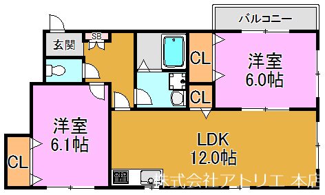 リベルタエテルナ 間取り図