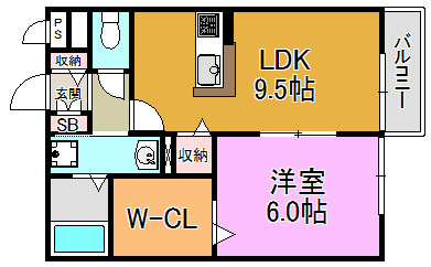 メゾン・プチアンジュ 間取り図