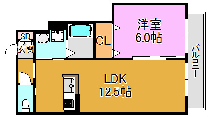 Y・Mコート長田 間取り図