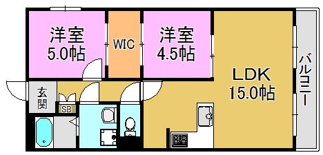 シティコーポ長田 間取り図