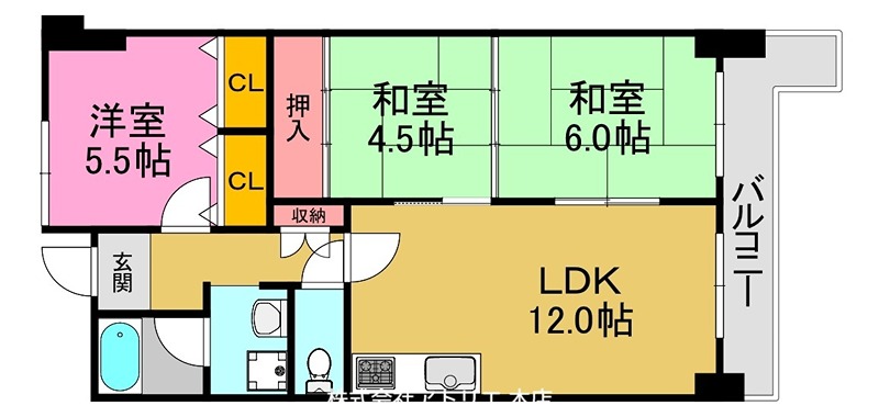 カーサフロレスタ 間取り図