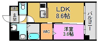 ESTONE　HIGASHIOSAKA 間取り