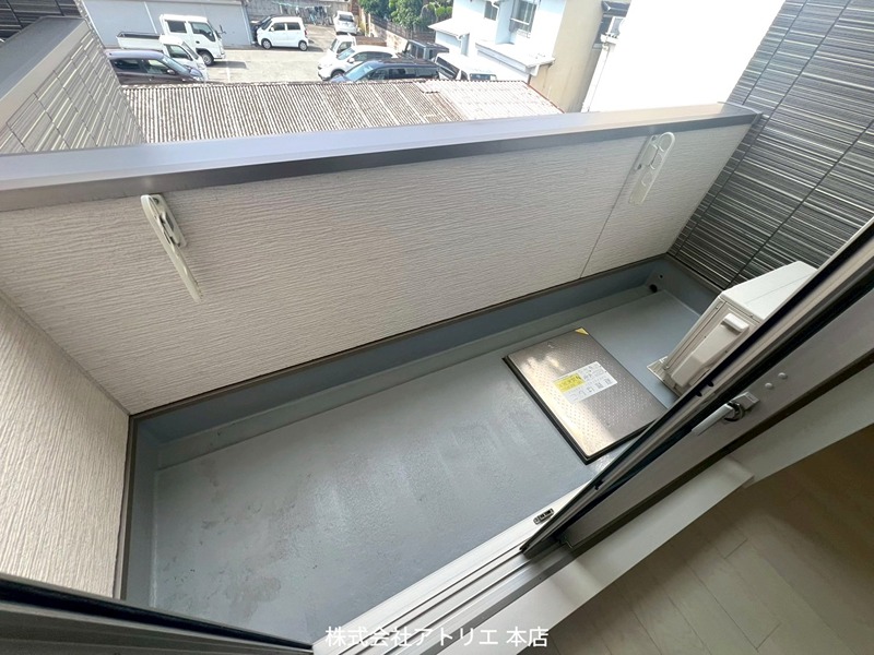 クリエオーレ庄内栄町Ⅱ ベランダ