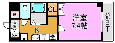 パークモダン高井田 間取り図