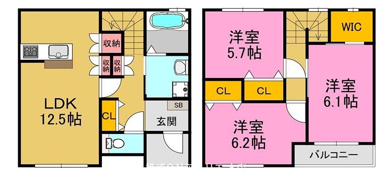 PORTO稲田本町 間取り図