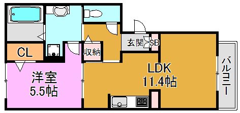 エトワール 間取り図
