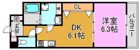 ルミエール・フジ 間取り