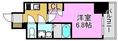 レーヴメゾン尼崎昭和通 間取り図
