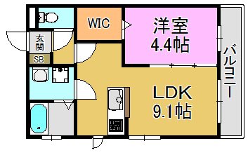 ええいろ 間取り図