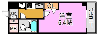 デリード高井田 間取り図