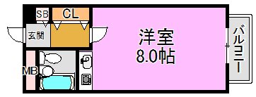 東大阪レジデンス 間取り図