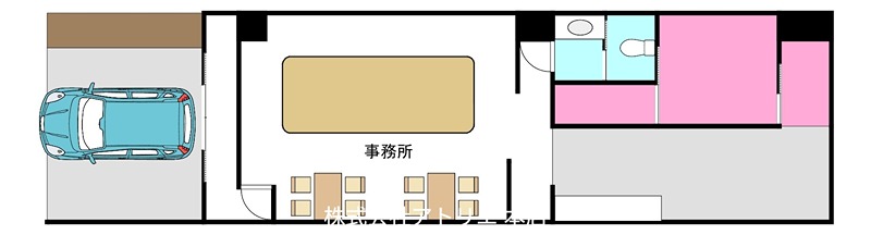カーサエスパシオ 間取り図