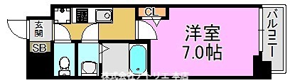 フォーリアライズ大阪イーストゲート 間取り図