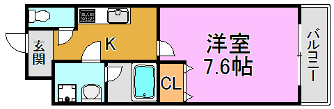 ハートハイム 間取り図