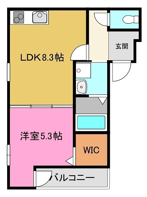 フジパレス吉田サウス 間取り図