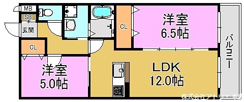 HERITAGE徳庵 間取り図