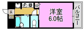 アベニューサンリット 間取り図
