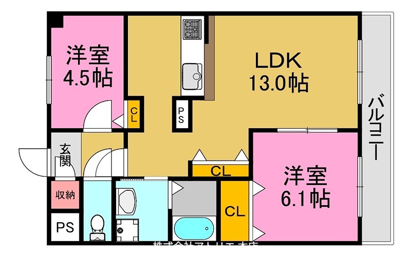 グレース宮前 間取り図