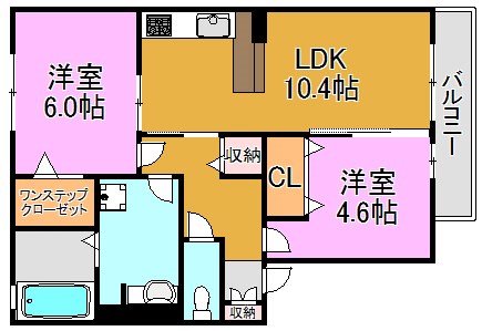 コンフォートガーデン 間取り