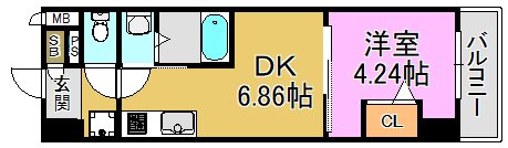 ドムス吉田 間取り図
