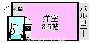 エイチ・ツーオー高井田ビル 間取り