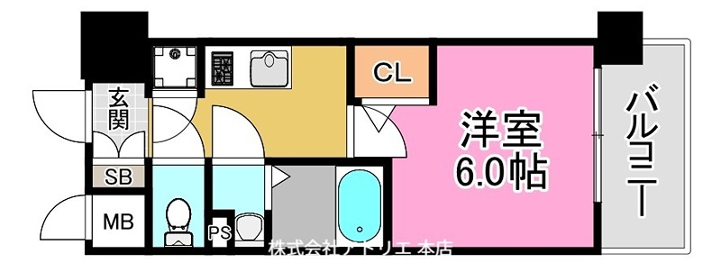 CREST TAPP 大阪EAST 間取り図