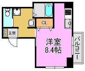 みおつくし高井田 間取り