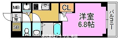 サムティ大阪ＧＲＡＮＤＥＡＳＴ 間取り