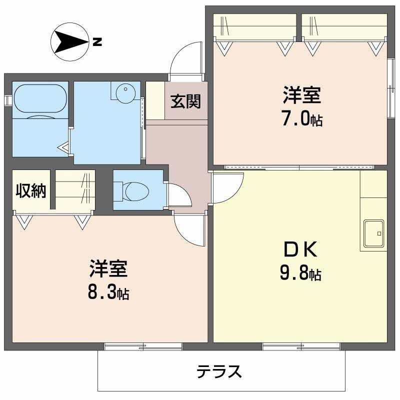 ライジングサン 間取り